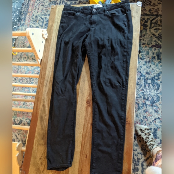 Paige skyline skinny black jeans size 32 - Picture 3 of 7